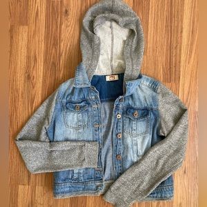 LEI jean/hoodie jacket